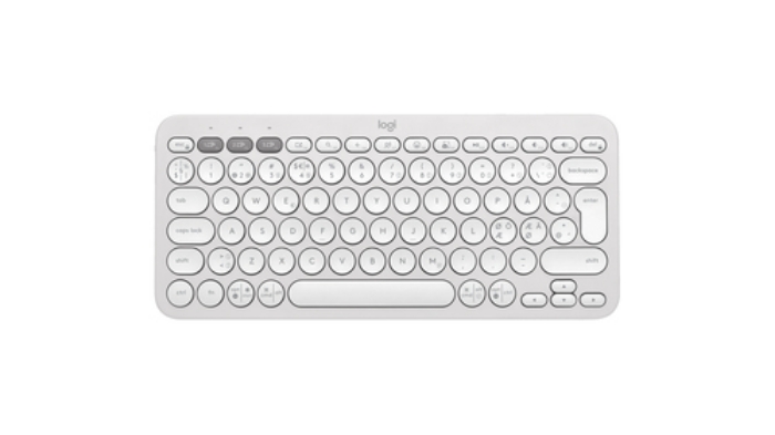 Bild på LOGITECH PEBBLE KEYS 2 K380S TONAL WHITE 920-011880