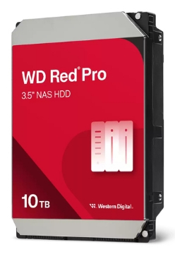 Bild på WESTERN DIGITAL 10TB RED PRO NAS HARD DRIVE WD103KFBX