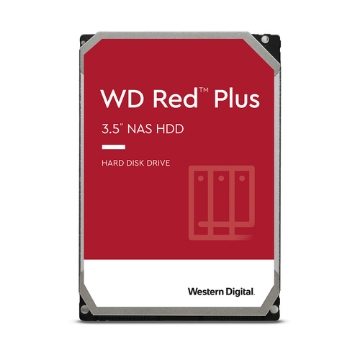 Bild på WESTERN DIGITAL 10TB RED PLUS 256MB CMR 3.5IN WD101EFBX