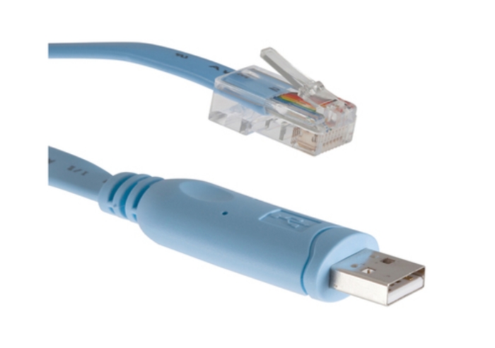 Bild på CISCO CONSOLE ADAPTER - USB TO RJ45 CAB-CON-USBRJ45=