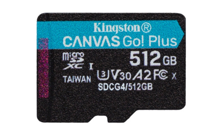 Bild på KINGSTON 512GB MSDXC CANVAS GO PLUS 200R SDCG4/512GBSP