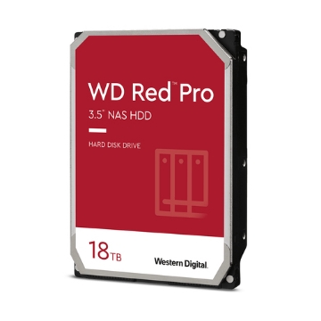 Bild på WESTERN DIGITAL 18TB RED PRO 512MB CMR 3.5IN WD181KFGX