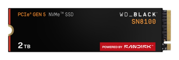 Bild på SANDISK WD BLACK SN8100 SM2508 WDS200T1X0M-00CMT0
