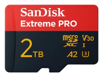 Bild på SANDISK EXTREME PRO MICROSDXC 2TB UHS-I SDSQXCD-2T00-GN6MA