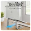 Bild på HYPER HYPER SPACE LAPTOP STAND HS1110GYGL