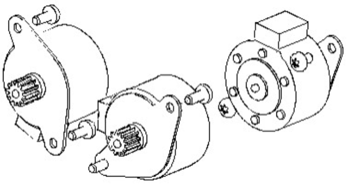 Bild på ZEBRA KIT DRIVE MOTORS TTP21X0 (3) P1029257-006