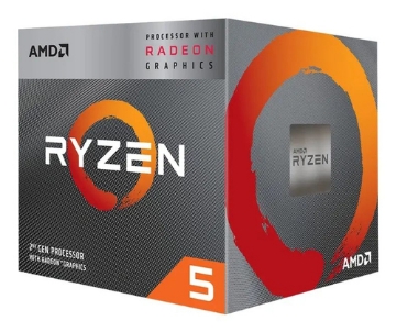 Bild på AMD RYZEN 5 3400G 4.20GHZ 4 CORE YD3400C5FHSBX