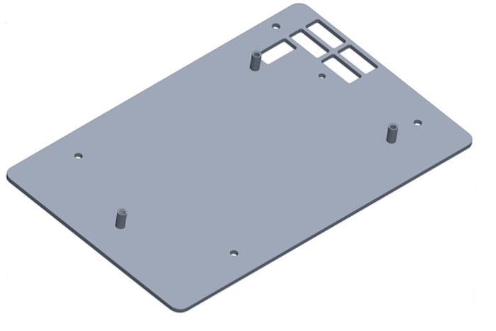 Bild på ZEBRA KIT ADAPTER MOUNTING BRACKET P1117258-234