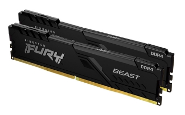 Bild på KINGSTON 16GB DDR4-3600MHZ CL17 DIMM KF436C17BBK2/16