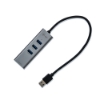 Bild på I-TEC I-TEC USB 3.0 METAL HUB + GLAN U3METALG3HUB