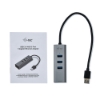 Bild på I-TEC I-TEC USB 3.0 METAL HUB + GLAN U3METALG3HUB