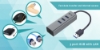 Bild på I-TEC I-TEC USB 3.0 METAL HUB + GLAN U3METALG3HUB