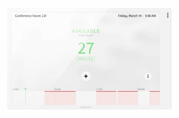 Bild på CRESTRON 10.1IN ROOM SCHEDULING TOUCH TSS-1070-W-S