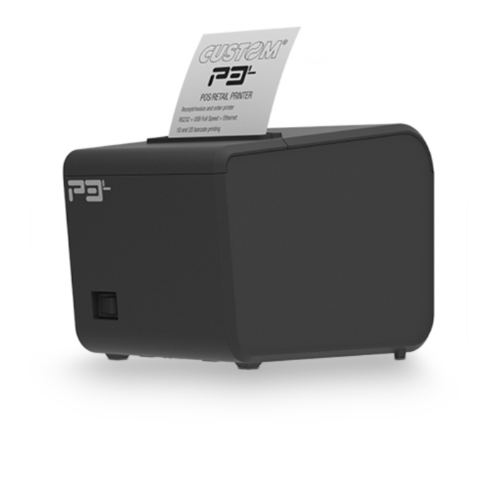 Bild på CUSTOM PRINTER P3L 58/80MM ETH USB 911MX010300733