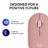 Bild på LOGITECH PEBBLE MOUSE 2 M350S TONAL ROSE 910-007014