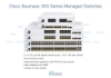Bild på CISCO CBS350 MANAGED 24-PORT GE 4X10G CBS350-24T-4X-UK