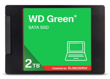 Bild på SANDISK WD GREEN SATA SSD SATA 2TB 2.5 WDS200T5G0A-00CPT0