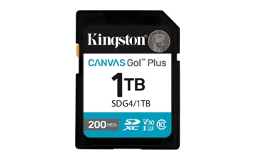 Bild på KINGSTON 1TB SDXC CANVAS GO PLUS 200R SDG4/1TB