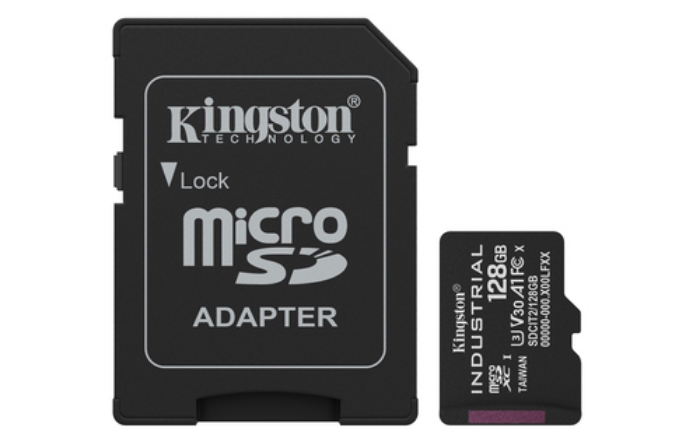 Bild på KINGSTON 128GB MICROSDXC INDUSTRIAL C10 SDCIT2/128GB
