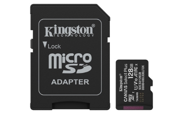 Bild på KINGSTON 128GB MICROSDXC CANVAS Select+ SDCS3/128GB