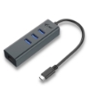 Bild på I-TEC I-TEC USB-C METAL HUB 3 + GLAN C31METALG3HUB