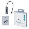 Bild på I-TEC I-TEC USB-C METAL HUB 3 + GLAN C31METALG3HUB