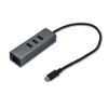 Bild på I-TEC I-TEC USB-C METAL HUB 3 + GLAN C31METALG3HUB
