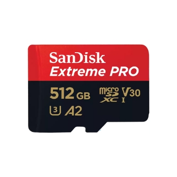 Bild på SANDISK EXTREME PRO MICROSDXC 512Gb+Sd SDSQXCD-512G-GN6MA