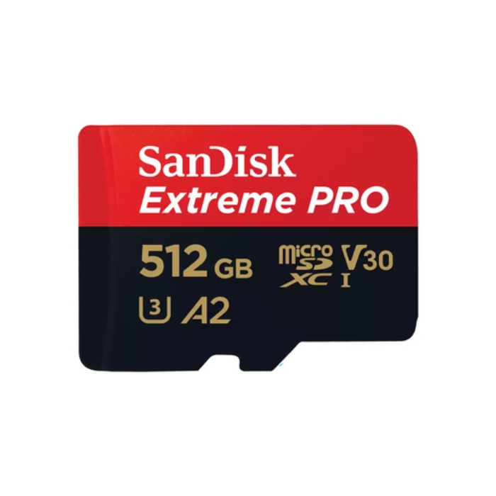 Bild på SANDISK EXTREME PRO MICROSDXC 512Gb+Sd SDSQXCD-512G-GN6MA