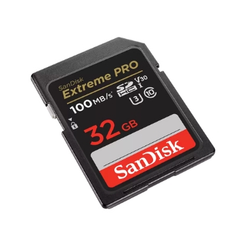 Bild på SANDISK EXTREME PRO 32GB SDHC MEMORY SDSDXXO-032G-GN4IN