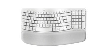 Bild på LOGITECH WAVE KEYSERGONOMIC KB OFFWHITE 920-012299