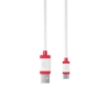 Bild på CHERRY CABLE 1.5 BRAIDED WHITE USB 2.0 JA-0600-0