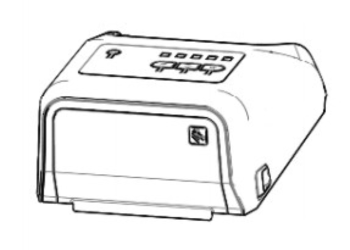 Bild på ZEBRA KIT COVER ASSEMBLY FOR STD ZD42 P1080383-205