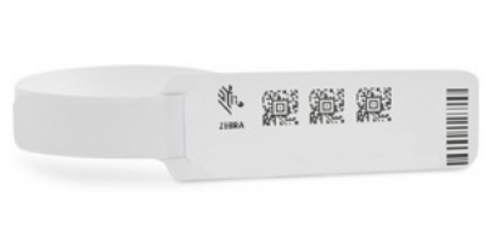 Bild på ZEBRA WRISTBAND SYNTHETIC 19.05X152.4 10015359K
