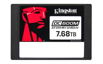 Bild på KINGSTON 7680G DC600M 2.5IN SATA SSD SEDC600M/7680G