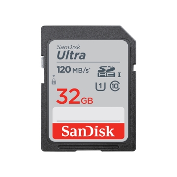 Bild på SANDISK SANDISK ULTRA 32GB SDHC MEMORY SDSDUN4-032G-GN6IN