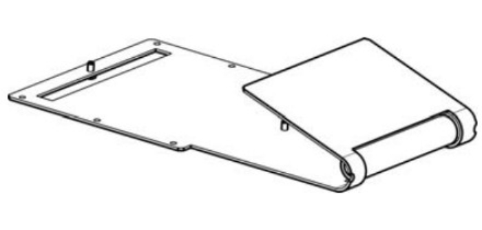 Bild på ZEBRA ADAPT FOR ROLL HOLDER BELOW POS 104208