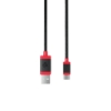 Bild på CHERRY CABLE 1.5 BRAIDED BLACK USB 2.0 JA-0600-2