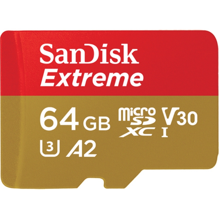 Bild på SANDISK EXTREME MICROSDXC 64GB SD SDSQXAH-064G-GN6AA
