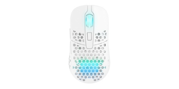Bild på CHERRY XTRFY M42 WIRELESS RGB MOUSE M42W-RGB-WHITE
