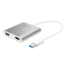 Bild på J5CREATE USB 3.0 TO DUAL HDMI JUA365-N