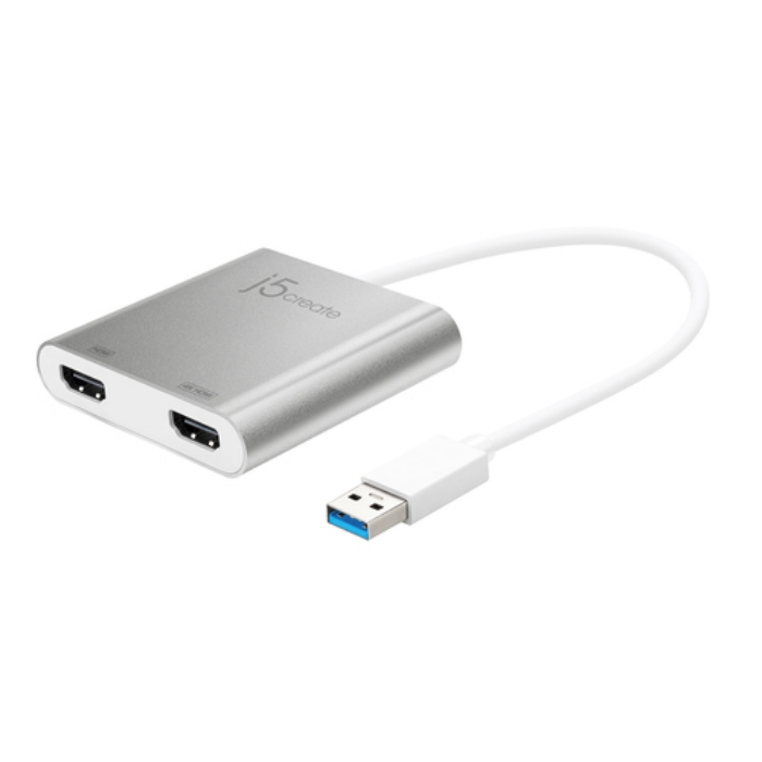 Bild på J5CREATE USB 3.0 TO DUAL HDMI JUA365-N