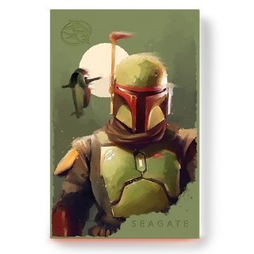 Bild på SEAGATE STAR WARS GAMING HDD 2TB BOBA STKL2000406