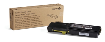 Bild på XEROX HIGH CAPACITY YELLOW 106R02231