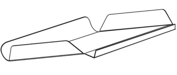 Bild på ZEBRA CATCH TRAY CUTR Z6M 77997