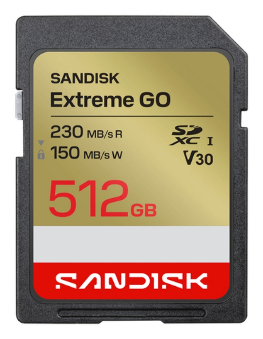 Bild på SANDISK EXTREME SD UHS-I 512GB SD SDSDXGN-512G-GNCIN