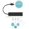 Bild på I-TEC I-TEC SLIM PASSIVE HUB 4P BLACK U3HUB404