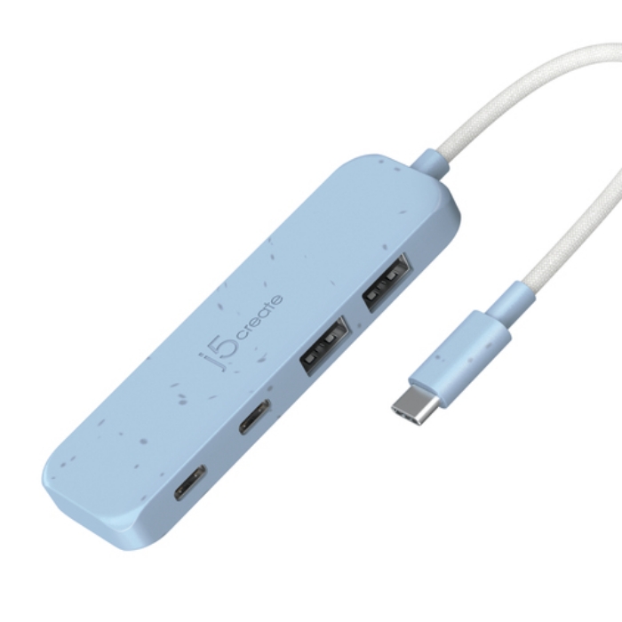 Bild på J5CREATE ECO-FRIENDLY USB-C TO 4-PORT JCH342EC-N