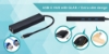Bild på I-TEC I-TEC USB-C SLIM HUB + GLAN C31GL3SLIM
