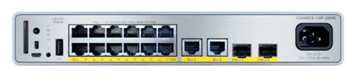 Bild på CISCO CATALYST 9000 COMPACT SWITCH 12 C9200CX-12P-2X2G-A